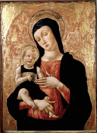 Vergine con bambino da Bartolomeo Vivarini
