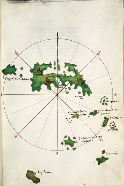 Astipalaia, c.1485 da Bartolomeo da li Sonetti