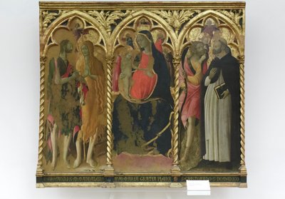Madonna con Bambino e i santi Giovanni Battista, Maria Maddalena da Bartolomeo di Tommaso da Foligno