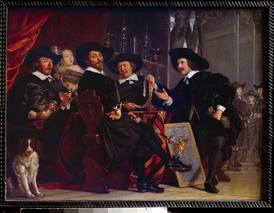 I sindaci dei balestrieri di San Sebastiano ad Amsterdam da Bartolomeus van der Helst