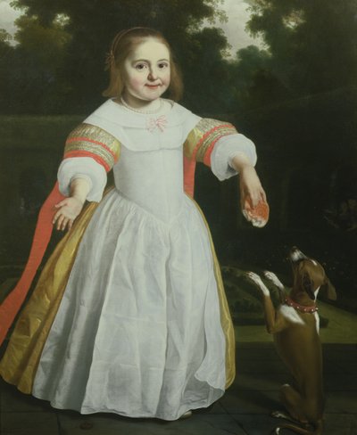 Ritratto di una ragazza, 1654 da Bartolomeus van der Helst
