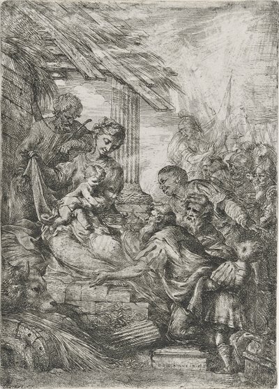 Adorazione dei Magi (dopo il 1657) da Bartolommeo Biscaino