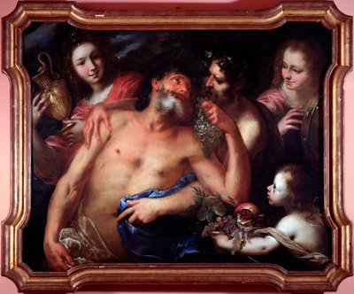 Silenus ubriaco da Bartolommeo Biscaino