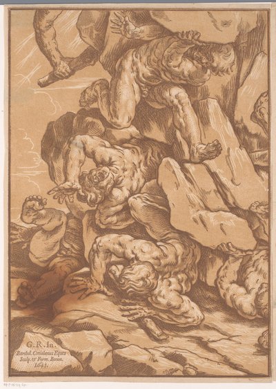 Caduta dei giganti (terza parte) da Bartolommeo Coriolano