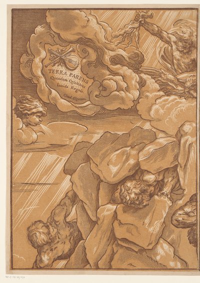 Caduta dei giganti (seconda parte) da Bartolommeo Coriolano