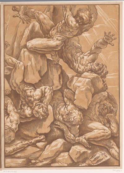 Caduta dei giganti (quarta parte) da Bartolommeo Coriolano
