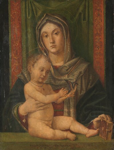 Vergine con Bambino da Bartolommeo Montagna (workshop of)