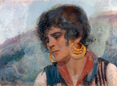 Contadina di Rapino da Basilio Cascella