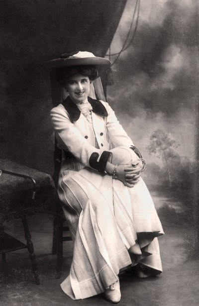 Decima Moore 1871-1964, attrice inglese da Bassano Studio