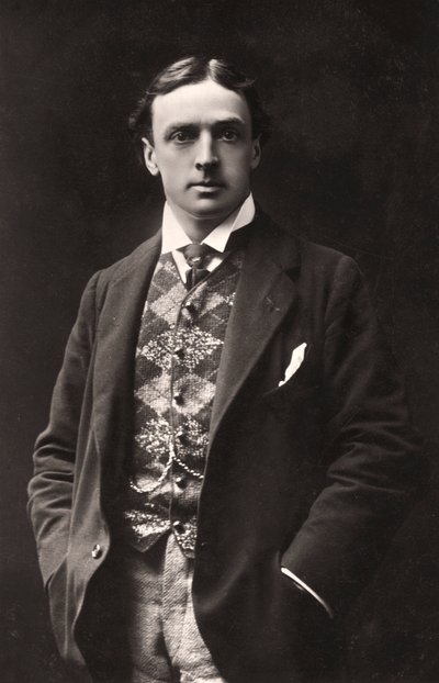 John Martin-Harvey 1863-1944, attore inglese, inizio XX secolo da Bassano Studio
