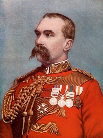 Tenente Generale Alfred Gaselee, comandante delle forze britanniche in Cina da Bassano Studio