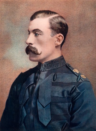 Maggior Generale JF Brocklehurst, comandante della 2ª Brigata di Cavalleria, Natal Field Force, 1902 da Bassano Studio