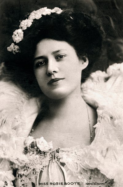 Rosie Boote 1878-1958, attrice inglese, 1905 da Bassano Studio