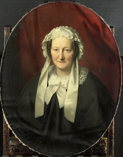 Ritratto di Johanna Maria Parvé, Moglie di Hendrik André Cornelis Tierens da Bastiaan de Poorter