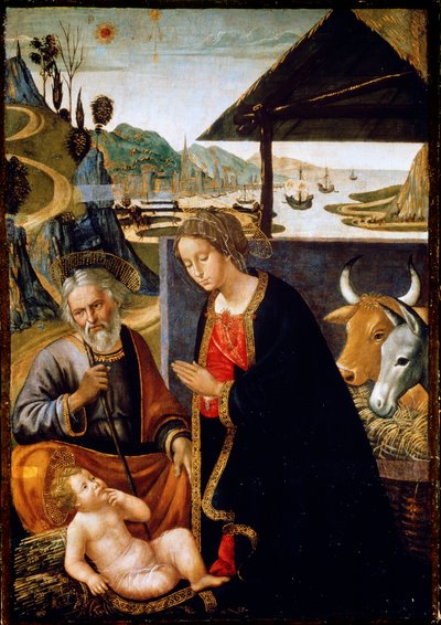 La Natività di Cristo, fine 15° o inizio 16° secolo da Bastiano Mainardi