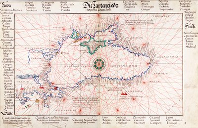 Carta del Mar Nero da Battista Agnese