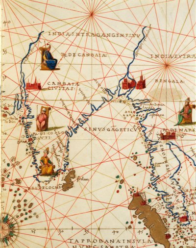Oceano Indiano e parte dell