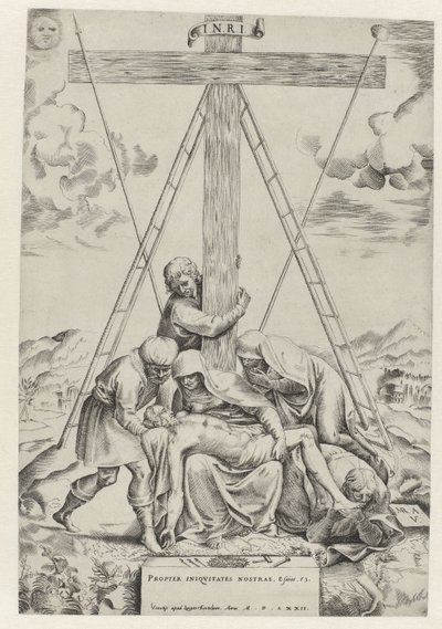 Compianto su Cristo da Battista Angolo del Moro