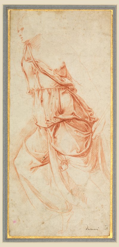Studio di drappeggio per l