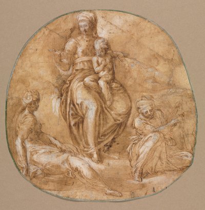 La Vergine e il Bambino con Santa Caterina d