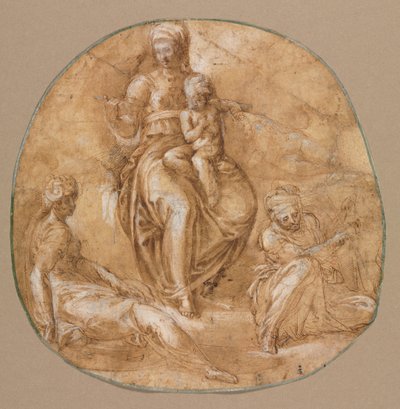 Vergine e Bambino con Santa Caterina d
