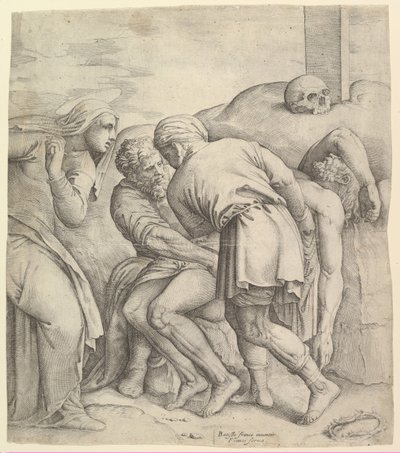 La sepoltura da Battista Franco Veneziano