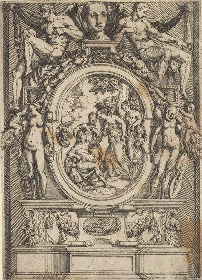 Il giudizio di Paride da Battista del Moro