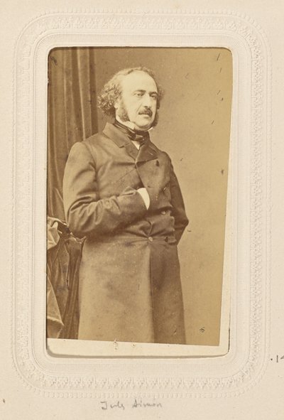 [Jules Simon [pseud. di Jules Francois Simon Suisse, 1814 - 1896]. da Bayard and Bertall