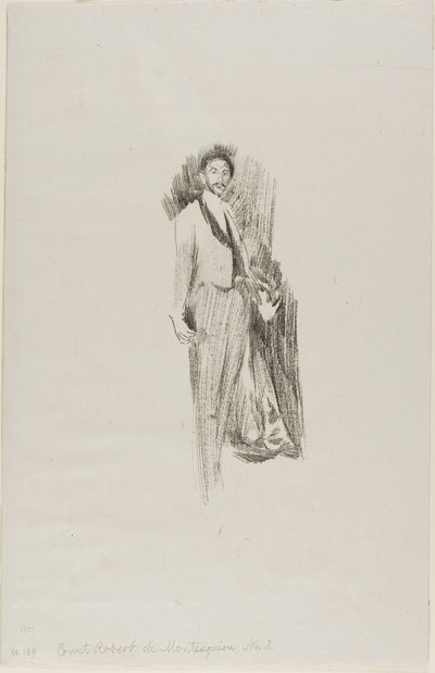 Conte Robert de Montesquiou da Beatrix Godwin Whistler