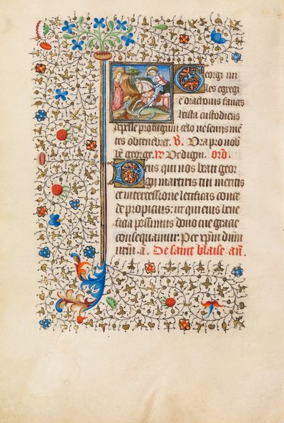 San Giorgio e il drago da Bedford Master