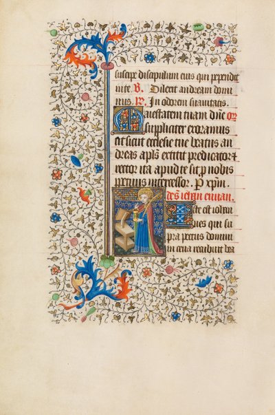 San Giovanni Evangelista con il calice avvelenato da Bedford Master
