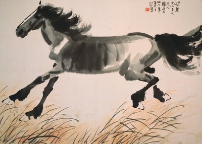 Cavallo al galoppo da Beihong Xu