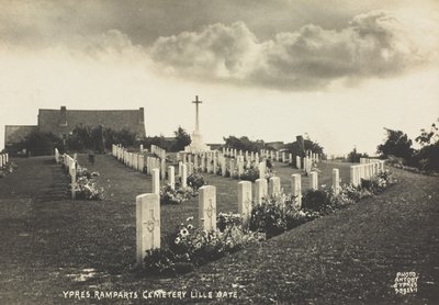 Cimitero delle Mura (Porta di Lille), Ypres da Belgian Photographer