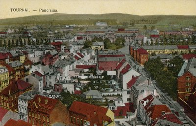 Tournai: Panorama (foto a colori) da Belgian Photographer