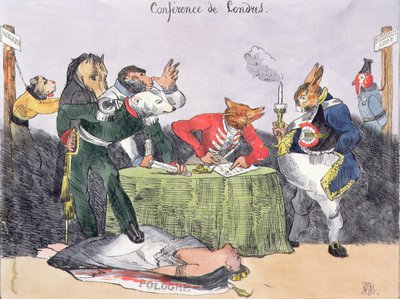 Una Conferenza a Londra, 4 novembre 1830 da Belgian School