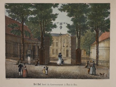Het Hof, Hotel du Gouvernement a Bois-le-Duc da Belgian School