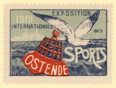 Esposizione Internazionale di Sport, Oostende, Belgio, 1912 da Belgian School