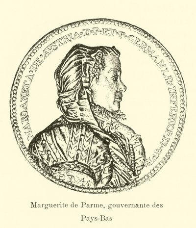 Margherita di Parma, Governatrice dei Paesi Bassi spagnoli da Belgian School