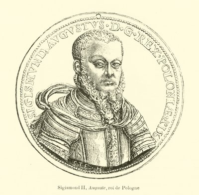 Sigismondo II Augusto, Re di Polonia e Granduca di Lituania da Belgian School