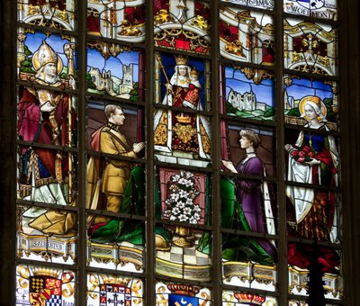 Vetrata, Chiesa di Nostra Signora di Sablon da Belgian School