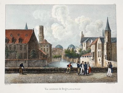 Vista interna di Bruges da Belgian School