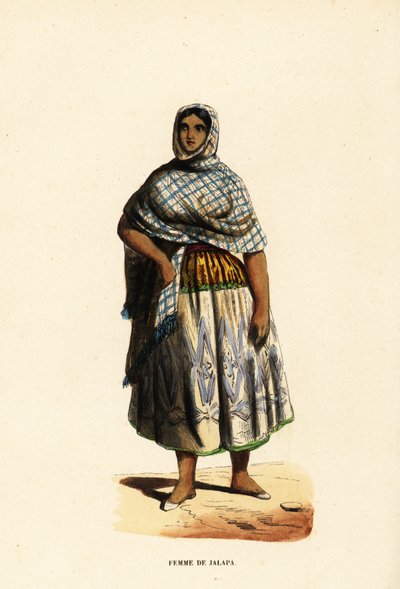 Donna della città di Xalapa, Veracruz, Messico da Belgian School