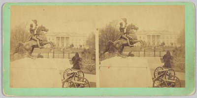 La colossale statua equestre in bronzo del Gen. Andrew Jackson da Bell and Brother