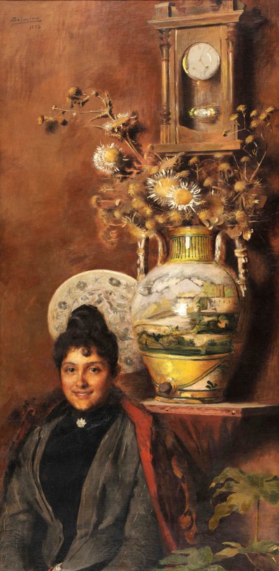 Vaso con fiori da Belmiro de Almeida