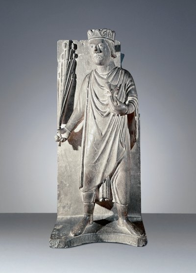 Aprile, statua dal Ciclo dei Mesi, Battistero di Parma da Benedetto Antelami