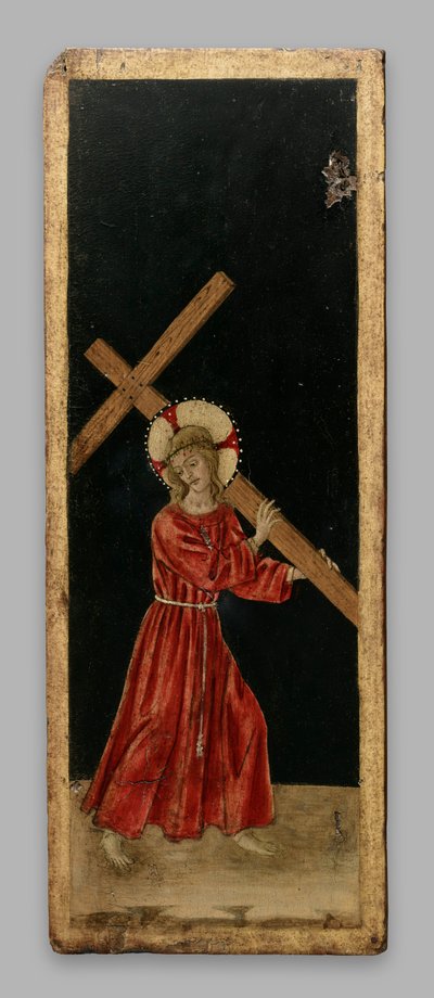 Cristo che porta la croce; Cristo il Redentore; la crocifissione da Benedetto Bonfigli