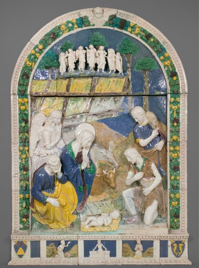 Adorazione dei pastori da Benedetto Buglioni