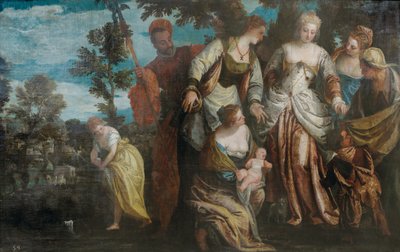 Il ritrovamento di Mosè da Benedetto Caliari
