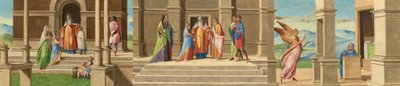La presentazione e il matrimonio della Vergine, e l