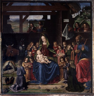 La natività da Benedetto Ghirlandaio